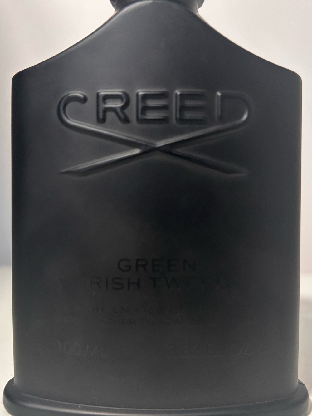 New bottle of Creed Green Irish 3.3oz/100ml